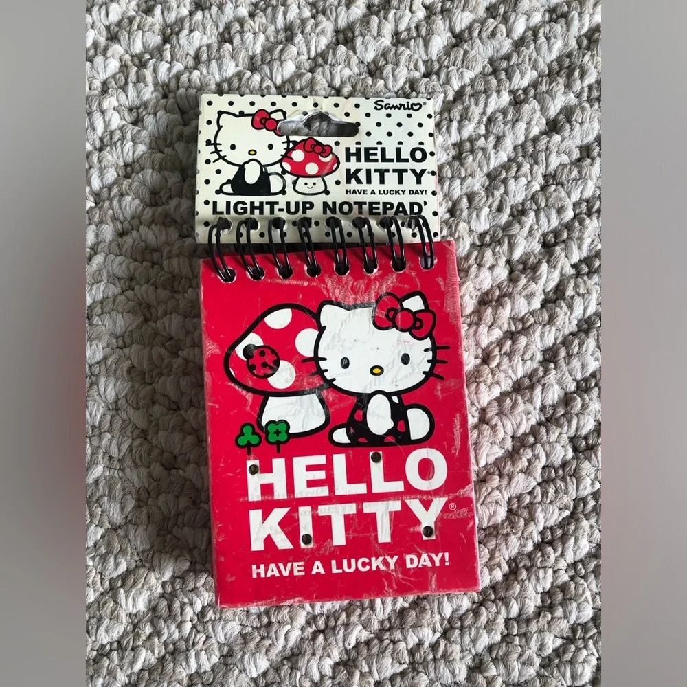 New Sanrio Hello Kitty Red Notepad